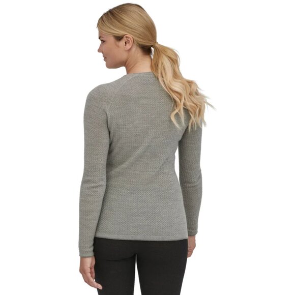 Patagonia Women's Capilene Air Crew Base Layer Top Gray Size XS - Picture 2 of 5